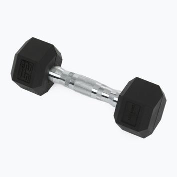 Ganteră cauciucată XTREXO Hex HXD25 2.5 kg