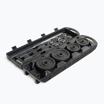 Set de gantere cu bară XTREXO 50 kg DK50