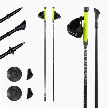 Bețe de nordic walking KADVA Raylan din carbon gri