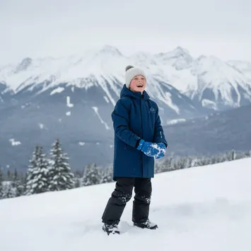 Geacă de schi pentru copii KADVA Skiro Jacket Jrb albastru marin