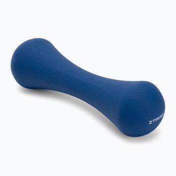 Halteră din neopren TREXO TX0-B4M010 2 kg albastru