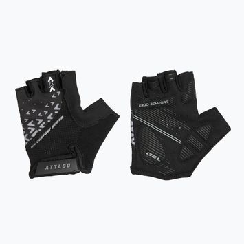Manuși de ciclism pentru copii ATTABO Vito JRB gel shock proof negru