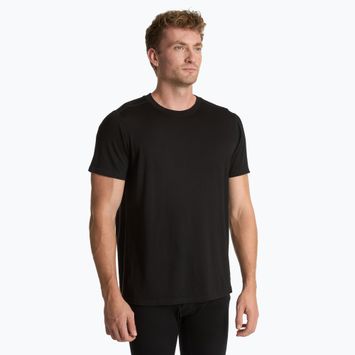 Tricou termoactiv pentru bărbați WOOLCANO Merino 100% TEE0546 negru