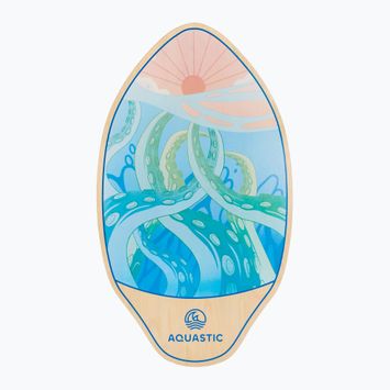 Placă de skimboard pentru copii AQUASTIC Lagune 34" multicolor