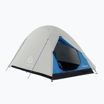 Cort de camping pentru 2 persoane KADVA Festa 2 gri/albastru