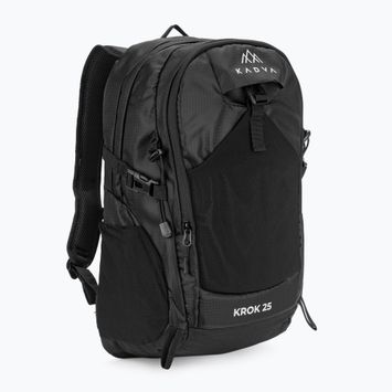 Rucsac turistic KADVA buzunar pentru laptop Krok 25 l negru