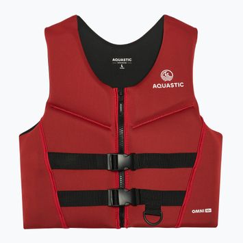 Vestă de siguranță AQUASTIC Omni 50N roșu
