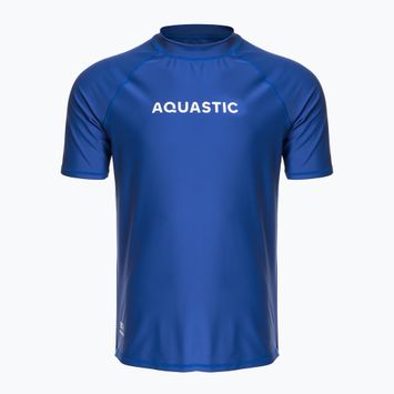 Tricou de înot AQUASTIC UV 50+ UPF Rimos granatowy