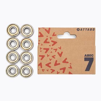 Rulmenți ATTABO Bearings ABEC 7 8 buc. argintiu