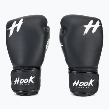 Mănuși de box HOOK FIGHTING Ready To Spar cu umplutură neagră