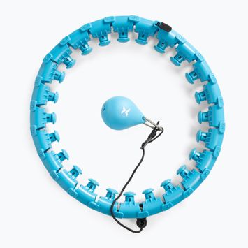 Hula hoop cu greutate TREXO TXO-B4Z036-GN albastru