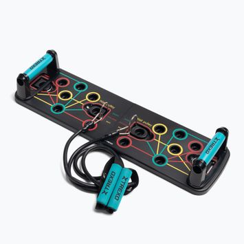 Platformă multifuncțională cu mânere și extensorXTREXO pliabilă TXO-B4Z045-BK negru