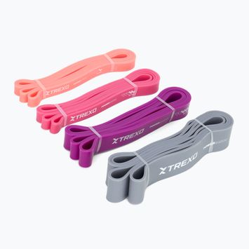 Set de cauciucuri de rezistență TREXO TXO-B4Z046-ALL multicolor