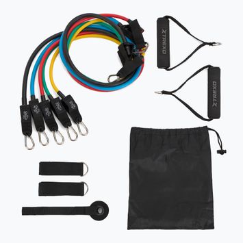 Set de extensoare de cauciuc XTREXO TXO-B4Z055-ALL multicolor