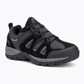 Încălțăminte trekking pentru bărbați KADVA Traver Low WaterProof negru
