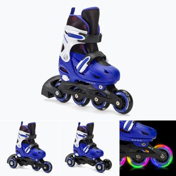 Role pentru copii HUMBAKA Starjet LED 3w1 niebieski