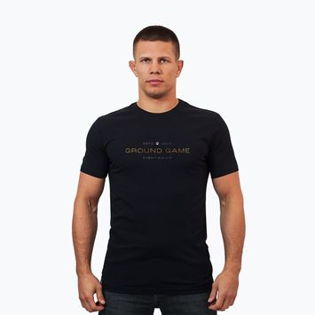 Tricou pentru bărbați Ground Game Gold Typo