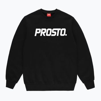 Bluză pentru bărbați PROSTO Crewneck Toras black