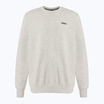 Bluză pentru bărbați  PROSTO Crewneck Basic gray