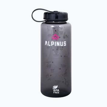 Sticlă turistică Alpinus Nuolja 1 l negru