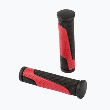 Mânere de ghidon ACCENT Comet 2D negru/roșu 610-06-12_ACC
