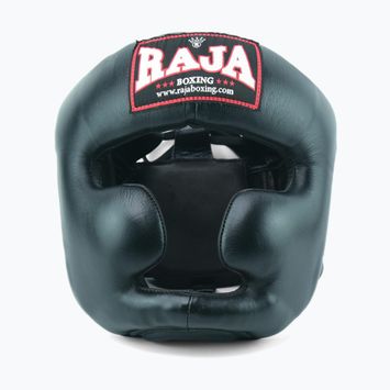 Cască de box RAJA BOXING Genuine Leather black
