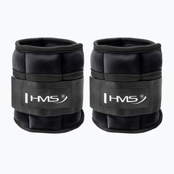 Greutăți pentru glezne și încheieturi HMS ONK03 1,5 kg 2 buc. black