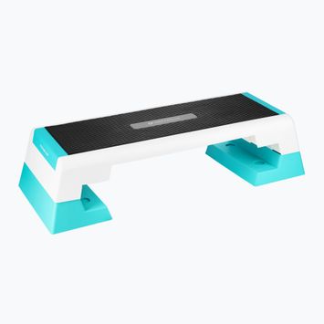 Step de aerobic HMS AS007 Premium white/mint