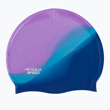 Șapcă de înot AQUA-SPEED Bunt 40 albastru/roz 113
