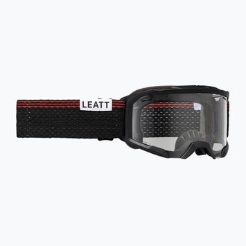 Ochelari de ciclism Leatt Velocity 4.0 MTB X-Flow black/clear