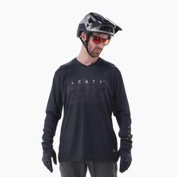 Bărbați Leatt MTB Gravity 3.0 ciclism cu mânecă lungă negru