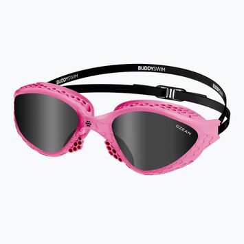 Ochelari înot BuddySwim Ozean pink/black/smoke