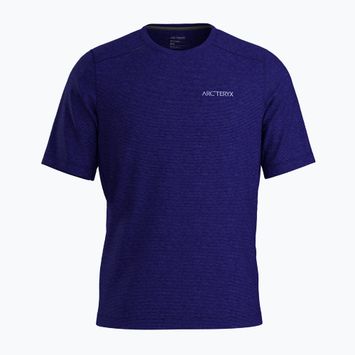 Tricou de trekking pentru bărbați Arc'teryx Cormac Arc'bird Logo soulsonic heather / moonstone