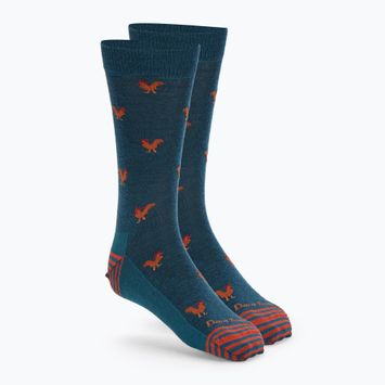 Șosete pentru bărbați Darn Tough Strut Crew dark teal