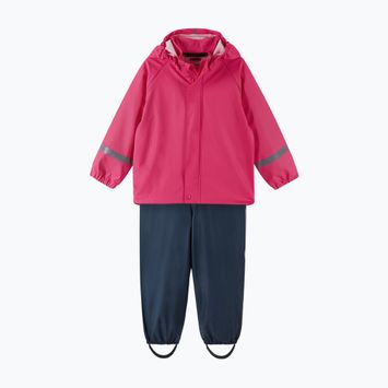 Reima Tihku set de ploaie pentru copii jachetă + pantaloni roz marin 5100021A-4410