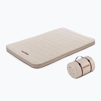 Covoraș autogonflabil Naturehike Double Self Inflating Sleeping Pad beige