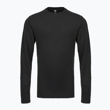 Bluză termică pentru bărbați Helly Hansen Lifa Merino Midweight Crew black