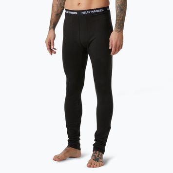 Pantaloni termoactivi pentru bărbați  Helly Hansen Lifa Merino Midweight black
