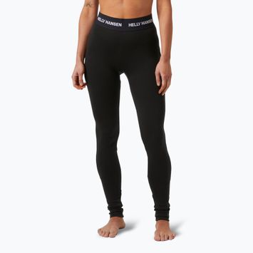 Pantaloni termoactivi pentru femei Helly Hansen Lifa Merino Midweight black