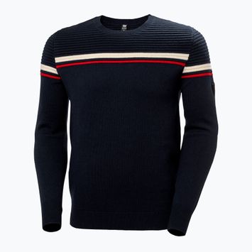 Pulover pentru bărbați Helly Hansen Carv Knitted navy