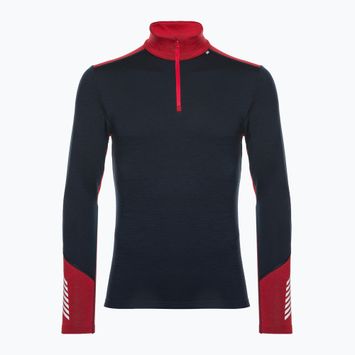 Bluză termică pentru bărbați Helly Hansen Lifa Merino Midweight 1/2 Zip navy