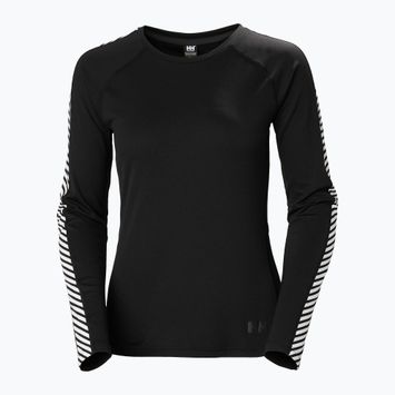 Bluză termică damă Helly Hansen Lifa Active Stripe Crew black