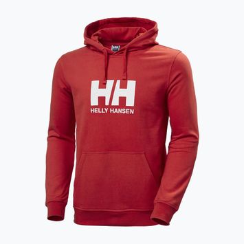 Helly Hansen HH Logo Hoodie pentru bărbați roșu