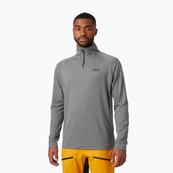 Helly Hansen tricou de trekking pentru bărbați Verglas 1/2 Zip 980 gri 62947