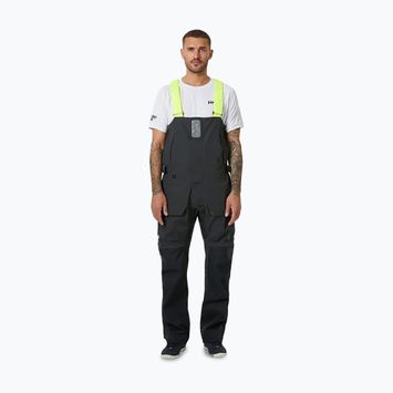 Pantaloni bărbătești de navigație Helly Hansen Skagen Pro Bib ebony