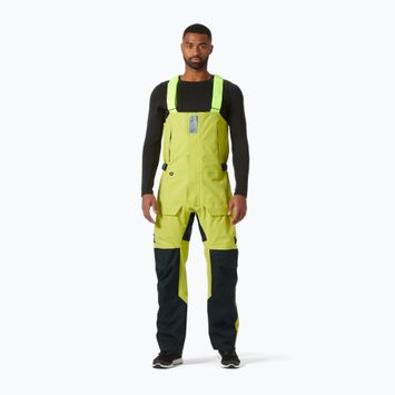 Pantaloni de navigație pentru bărbați  Helly Hansen Skagen Pro Bib cyber lime