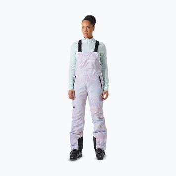 Pantaloni de schi pentru femei Helly Hansen Legendary Insulated Bib reflections aop