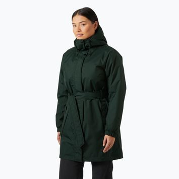 Palton izolat pentru femei Helly Hansen Classic Insulated Trench dark jungle