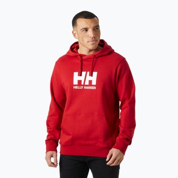 Bluză pentru bărbați Helly Hansen HH Logo Hoodie red