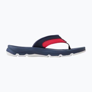 Șlapi pentru bărbați Helly Hansen Sandhamn navy/alert red